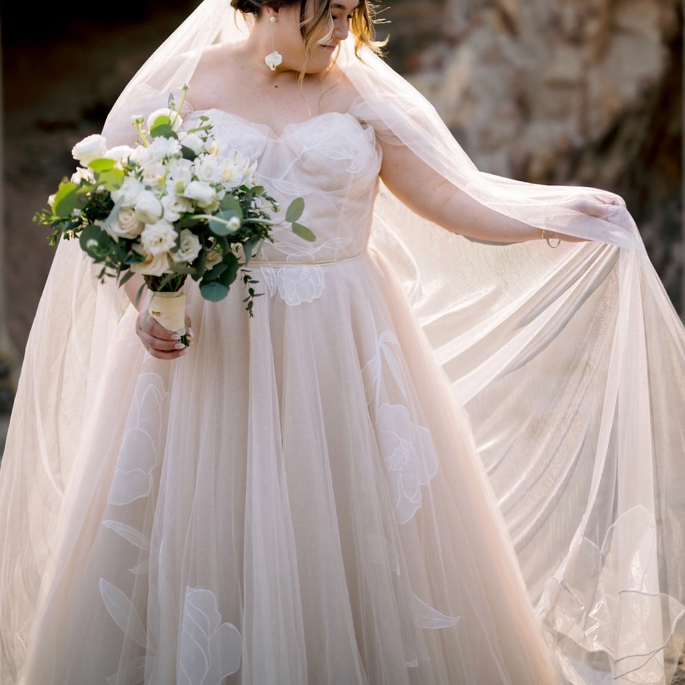 Wtoo Watters Lee Wedding Gown Sz22